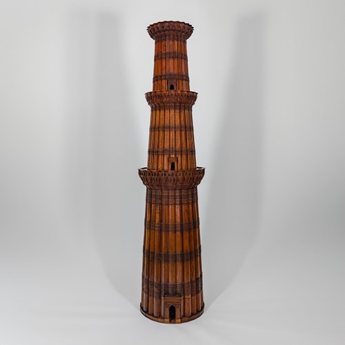 Maquette of the Qutb Minar